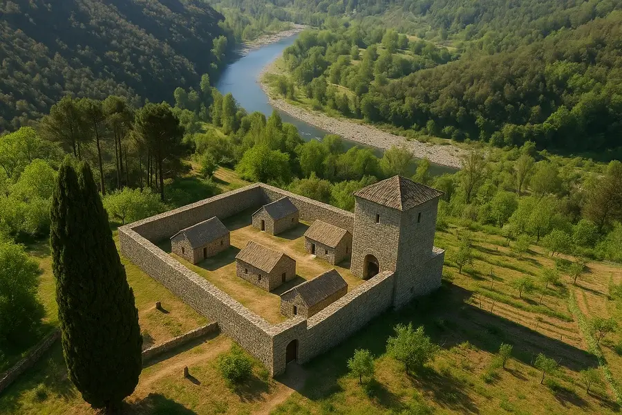Nieigles imaginé avant la construction de l'église